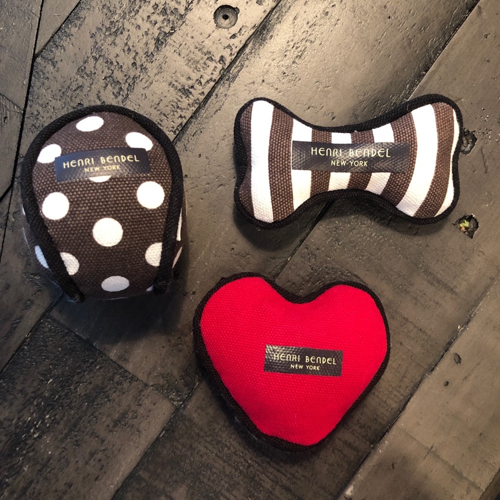 Henri Bendel Small Dog Toy Set